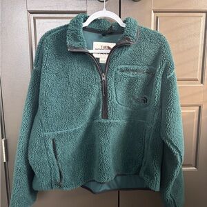 The North Face Green Fleece Jacket